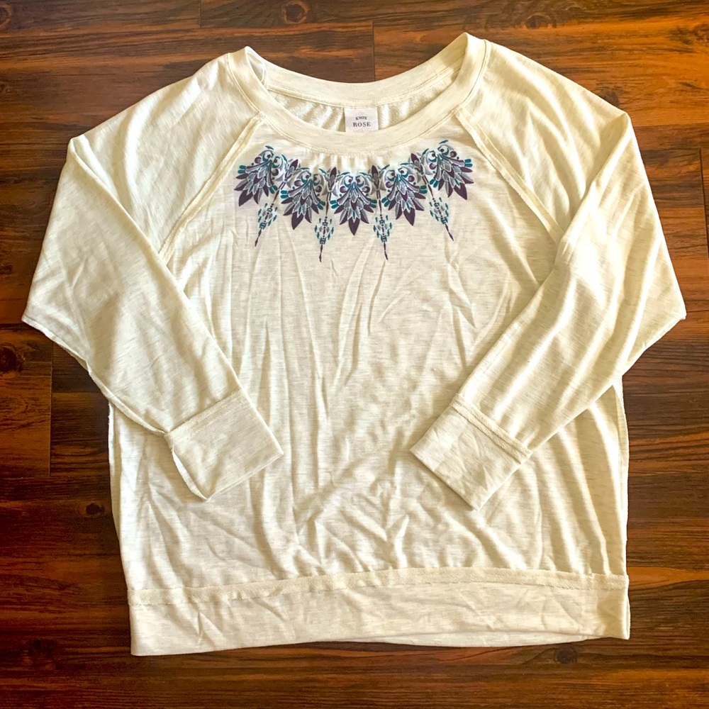 Knox Rose Long Sleeve Top